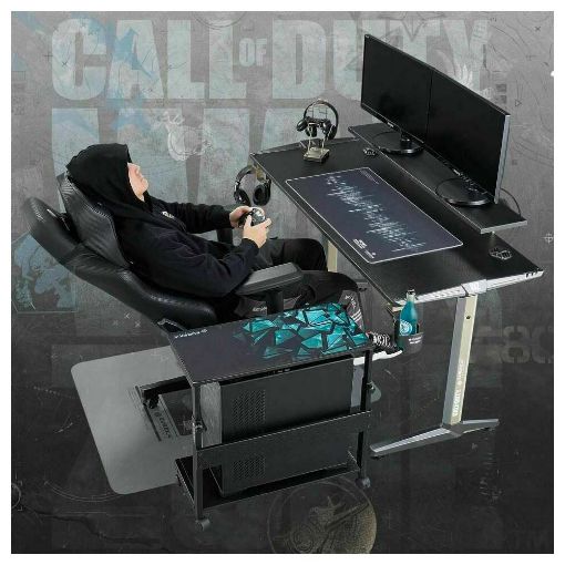 Εικόνα της Gaming Desk Eureka Ergonomic Call Of Duty Sentry COD-001-GB-US
