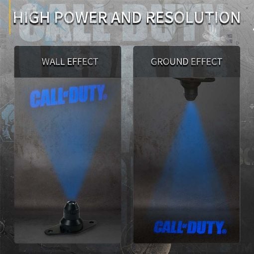 Εικόνα της Eureka Ergonomic HOLO Projection Lamp Call Of Duty COD-PL01-B