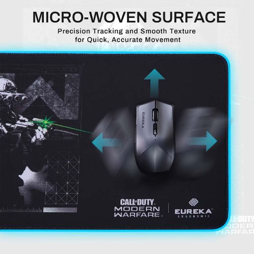 Εικόνα της Mouse Pad Eureka Ergonomic Call Of Duty Night Raid Wireless Charging COD-MP12