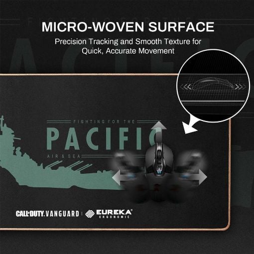 Εικόνα της Mouse Pad Eureka Ergonomic Call Of Duty Pacific Theater COD-MP04