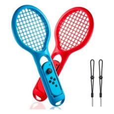 Εικόνα της BigBen Tennis Racket Twin Pack for Nintendo Switch OLED Joy-Con Blue/Red