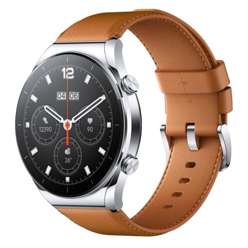 Εικόνα της Smartwatch Xiaomi Watch S1 46mm Stainless Steel Silver/Brown BHR5560GL