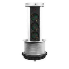 Εικόνα της Retractable Πολύπριζο Logilink 3 Θέσεων LPS235A