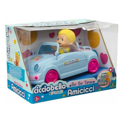Εικόνα της Giochi Preziosi - Cicciobello Amicicci Φιλαράκι με Αυτοκίνητο CC020000