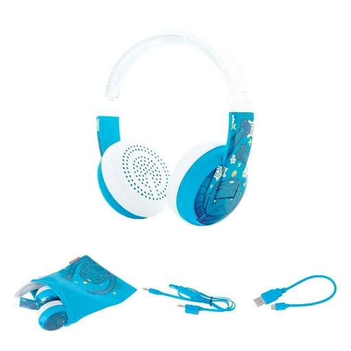 Εικόνα της Παιδικά Ακουστικά Ασύρματα Buddyphones Wave Robot Blue BT-BP-WV-ROBOT