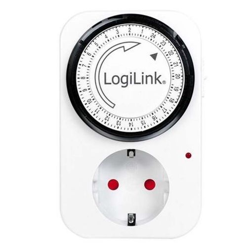 Εικόνα της Εξωτερική Πρίζα Logilink με Μηχανικό Χρονοδιακόπτη ET0001
