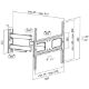 Εικόνα της Logilink Βάση Tηλεόρασης 37-70" Tilt & Swivel BP0019