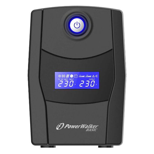Εικόνα της UPS PowerWalker Basic VI 2200 STL(PS) Line-Interactive 2200VA/1.32KW 4 Schuko 10121077 (3 Years)