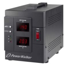 Εικόνα της Voltage Regulator Powerwalker AVR 1500 SIV(PS) 1500VA/1.2KW 2 Schuko 10120305 (3 Years)
