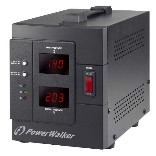 Εικόνα της Voltage Regulator Powerwalker AVR 2000 SIV(PS) 2000VA/1.6KW 2 Schuko 10120306 (3 Years)