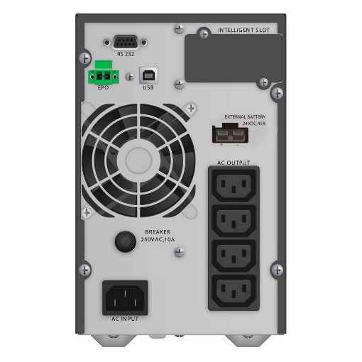 Εικόνα της UPS PowerWalker VFI 2000 TGB(PS) On-Line 2000VA/1.8KW 4 IEC 10122099 (3 Years)