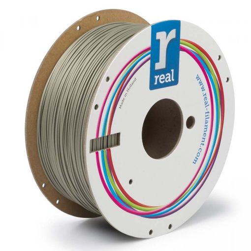 Εικόνα της Real PLA Matte Filament 1.75mm Spool of 1Kg Khaki Gray