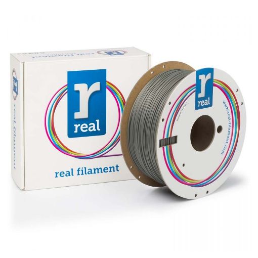 Εικόνα της Real PLA Matte Filament 1.75mm Spool of 1Kg Antique Silver