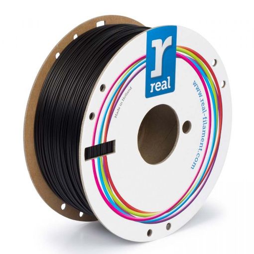 Εικόνα της Real PLA Recycled Filament 1.75mm Spool of 1Kg Black