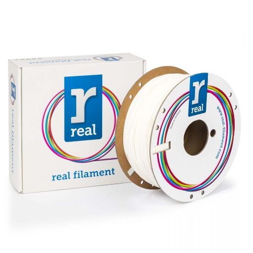 Εικόνα της Real PLA Recycled Filament 1.75mm Spool of 1Kg White