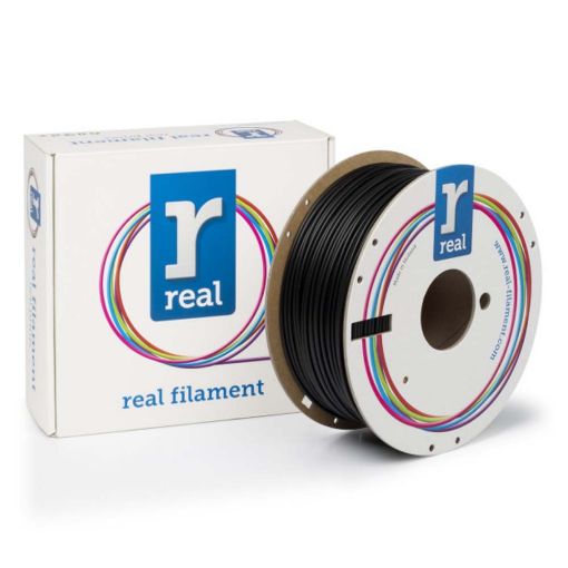 Εικόνα της Real PLA Pro Filament 2.85mm Spool of 1Kg Black REFPLAPROBLACK1000MM285