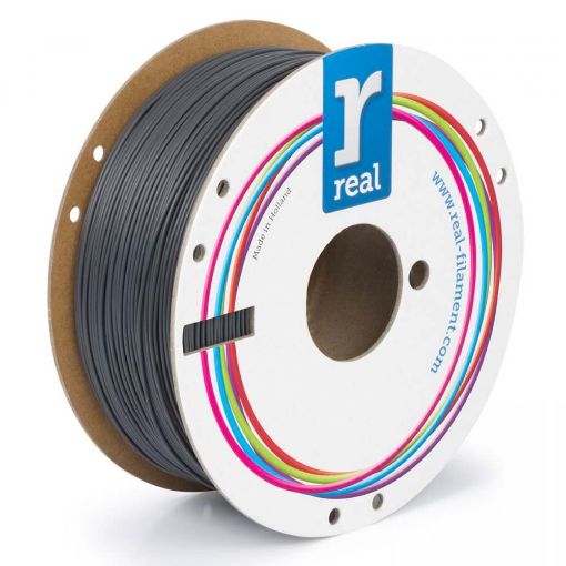 Εικόνα της Real PLA Tough Filament 1.75mm Spool of 1Kg Gray