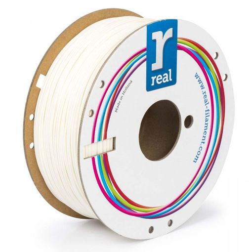Εικόνα της Real PLA Tough Filament 1.75mm Spool of 1Kg White