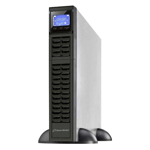 Εικόνα της UPS PowerWalker VFI 3000 CRM LCD(PS) Rackmount 2U On-Line 3000VA/2400KW 4 IEC/Terminal 10122002 (3 Years)