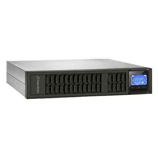 Εικόνα της UPS PowerWalker VFI 3000 CRM LCD(PS) Rackmount 2U On-Line 3000VA/2400KW 4 IEC/Terminal 10122002 (3 Years)