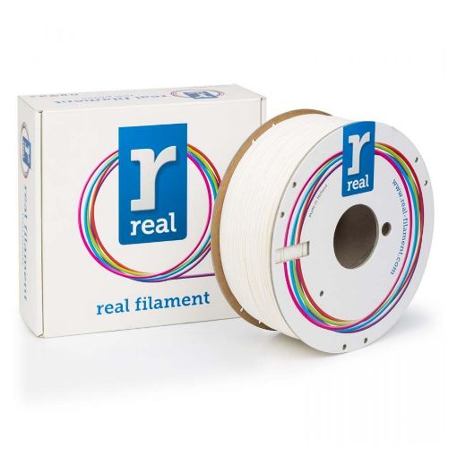 Εικόνα της Real ABS Pro Filament 1.75mm Spool of 1Kg White REFABSPROWHITE1000MM175