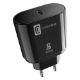Εικόνα της Φορτιστής Cellular Line USB-C 25W με Καλώδιο Black ACHSMKITC2CPD25WK