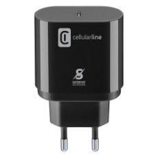 Εικόνα της Φορτιστής Cellular Line USB-C 25W Black ACHSMUSBCPD25WK