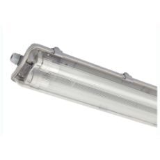 Εικόνα της LED Tube Lamp Led's Light 60cm 9W 4000K 1080lm Neutral White (2-Pack) with TL Fixture
