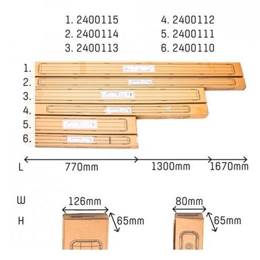 Εικόνα της LED Tube Lamp Led's Light 150cm 22W 4000K 2640lm Neutral White (2-Pack) with TL Fixture