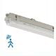 Εικόνα της LED Tube Lamp Led's Light 150cm 21W 4000K 3100lm Neutral White with TL Fixture & Sensor