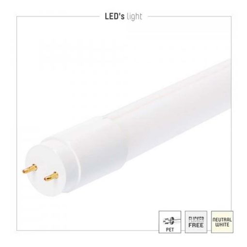 Εικόνα της LED Tube Lamp Led's Light 150cm 20W 4000K 3000lm Neutral White