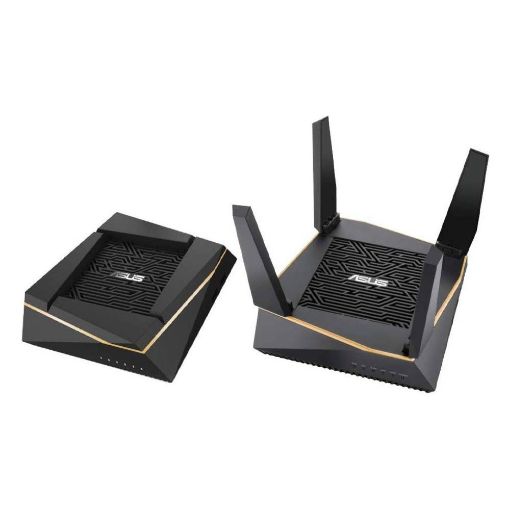 Εικόνα της Access Point Asus RT-AX92U AiMesh AX6100 WiFi 6 Tri-Band (2-Pack) Black 90IG04P0-MO3020