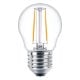 Εικόνα της Λάμπα LED Philips E27 Filament 2700K 250lm 2W Warm White 929001238755