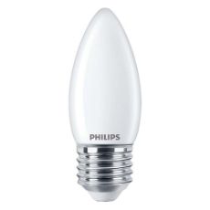 Εικόνα της Λαμπτήρας LED Philips E27 Candle Warm Glow 2200-2700K 470lm 3.4W