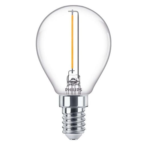 Εικόνα της Λάμπα LED Philips E14 Filament 2700Κ 136lm 1.4W Warm White 929002370201