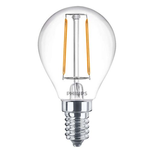 Εικόνα της Λάμπα LED Philips E14 Filament 2700Κ 250lm 2W Warm White 929001238695