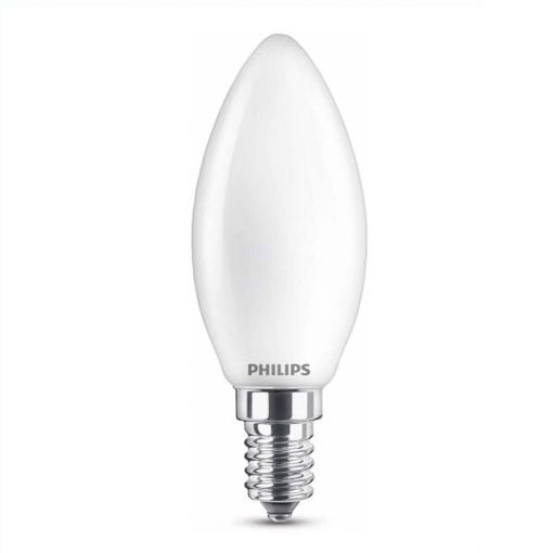 Εικόνα της Λάμπα LED Philips E14 Candle 2700K 470lm 4.3W Warm White 929001345355