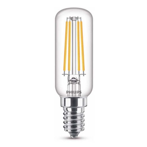 Εικόνα της Λάμπα LED Philips E14 T25L Filament 2700K 470lm 4.5W Warm White 929001956728