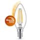 Εικόνα της Λάμπα LED Philips E14 Candle Filament Warm Glow 2200-2700K 340lm 2.5W 929003011901