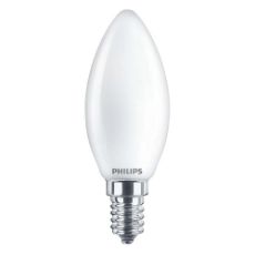 Εικόνα της Λαμπτήρας LED Philips E14 Candle Warm Glow 2200-2700K 470lm 3.4W