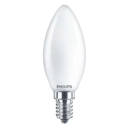 Εικόνα της Λάμπα LED Philips E14 Candle Warm Glow 2200-2700K 470lm 3.4W 929003012601