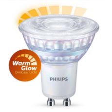 Εικόνα της Λαμπτήρας LED Philips GU10 Spot Warm Glow 2200-2700K 575lm 6.2W