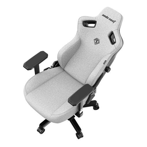 Εικόνα της Gaming Chair Anda Seat Kaiser III Large Linen Fabric Ash Gray AD12YDC-L-01-G-PVF