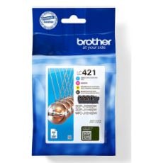 Εικόνα της Πακέτο 4 Μελανιών Brother LC-421VAL Multipack