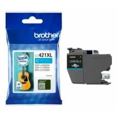 Εικόνα της Μελάνι Brother LC-421XLC Cyan HC