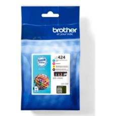 Εικόνα της Πακέτο 4 Μελανιών Brother LC-424VAL Multipack