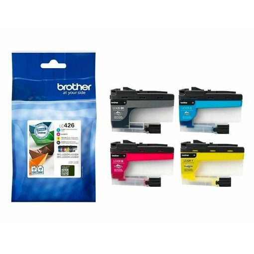 Εικόνα της Πακέτο 4 Μελανιών Brother LC-426VAL Multipack
