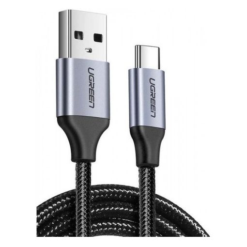 Εικόνα της Kαλώδιο Ugreen USB 2.0 to USB-C 1m Black 60126