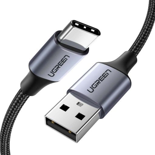 Εικόνα της Kαλώδιο Ugreen USB 2.0 to USB-C 1m Black 60126