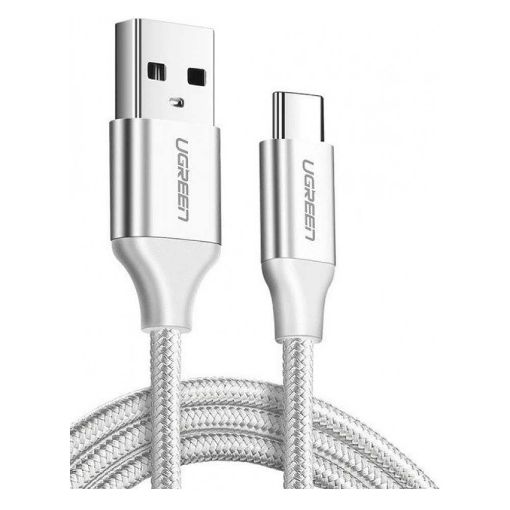 Εικόνα της Kαλώδιο Ugreen USB 2.0 to USB-C 1m Silver 60131